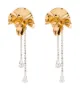 Image 1 of Sterling King crystal drop statement earrings