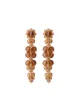 Image 1 of Simone Rocha Cluster Flower drop earrings