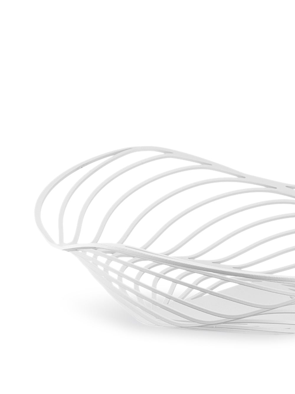 фото Alessi trinity' fruit bowl, white