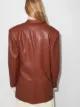 Nanushka Evan faux-leather blazer