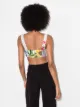 Dolce & Gabbana patchwork bustier top