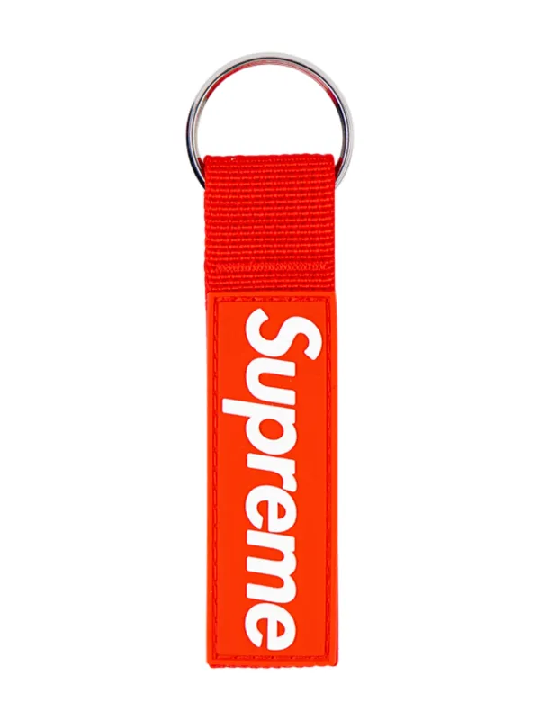 supreme webbing keychain RED 入荷中 - キーホルダー