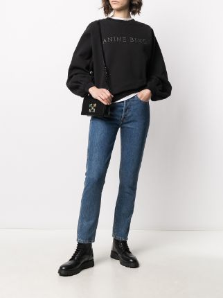 Esme logo-embroidered sweatshirt展示图