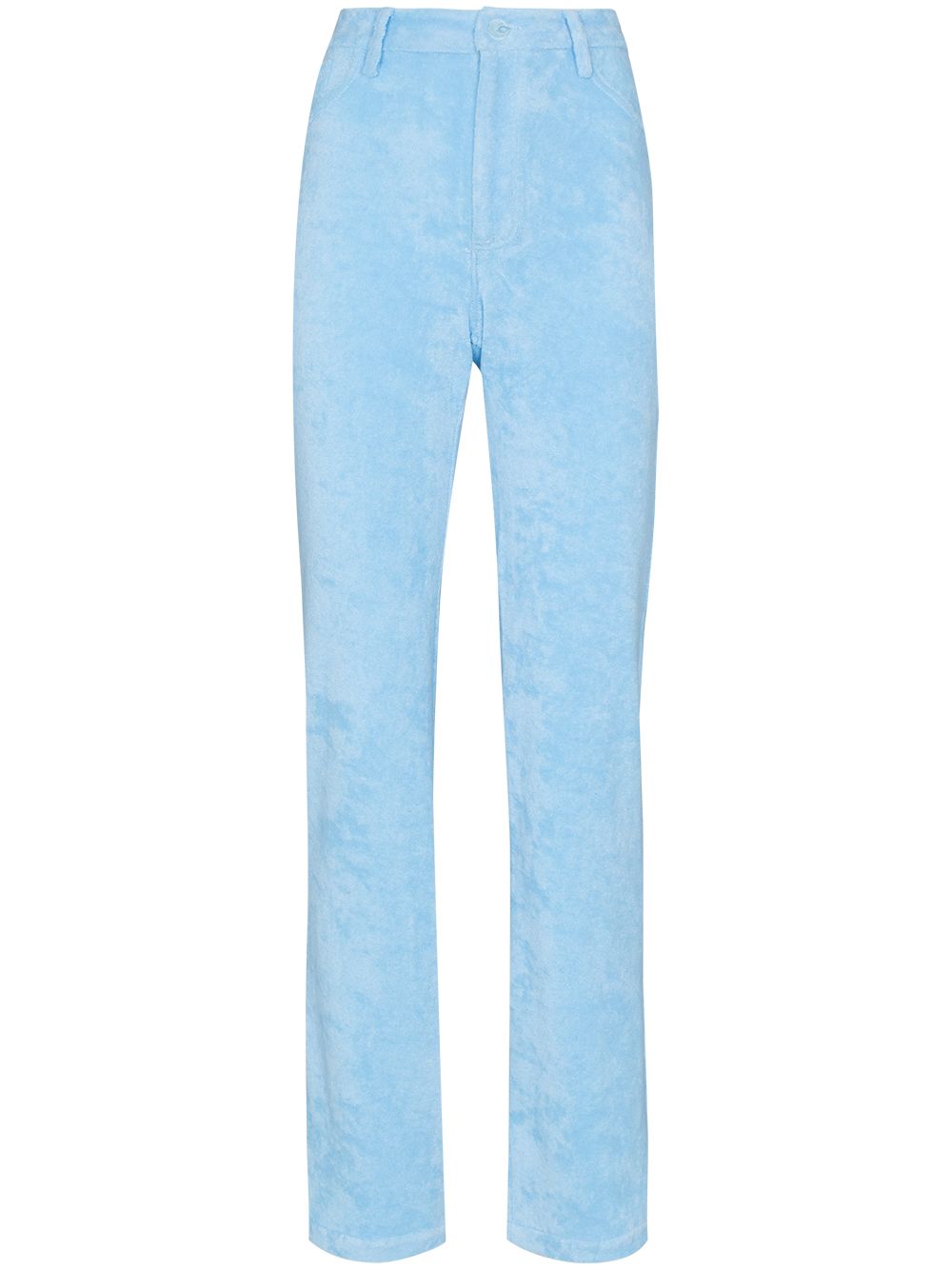 фото Maisie wilen velour slim-fit trousers