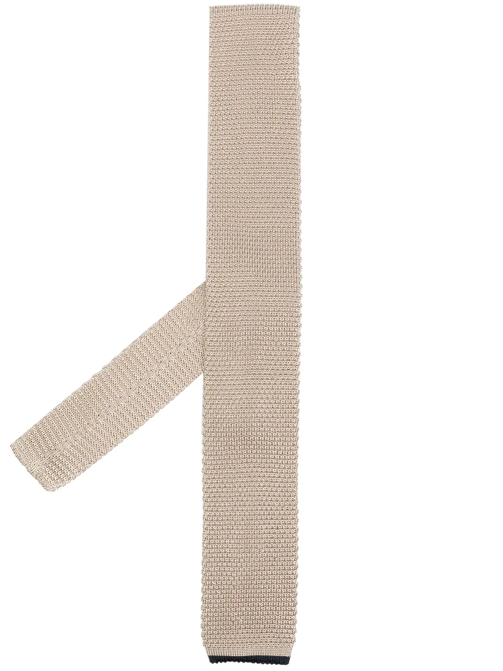 Brunello Cucinelli Zijden stropdas Beige