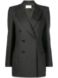 Maison Margiela single-breasted peak-lapel blazer - Green