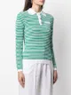 Casablanca striped rugby shirt