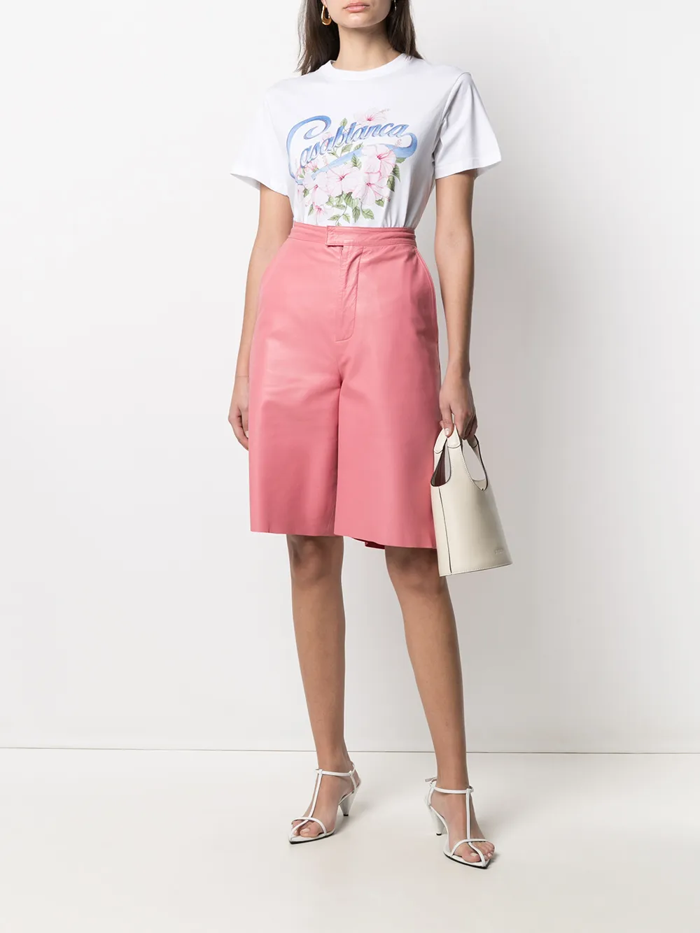 фото Casablanca футболка с короткими рукавами и логотипом