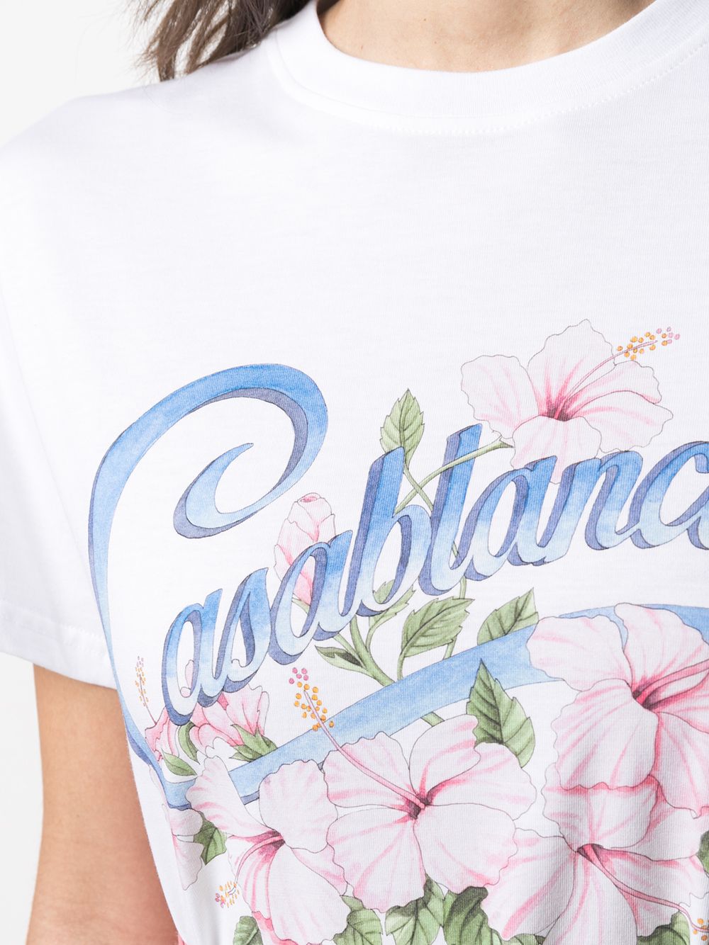 фото Casablanca футболка с короткими рукавами и логотипом