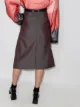 EFTYCHIA A-line tailored skirt