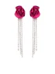 Image 1 of Sterling King Georgia crystal-embellished drop earrings