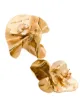 Sterling King hammered-effect statement earrings