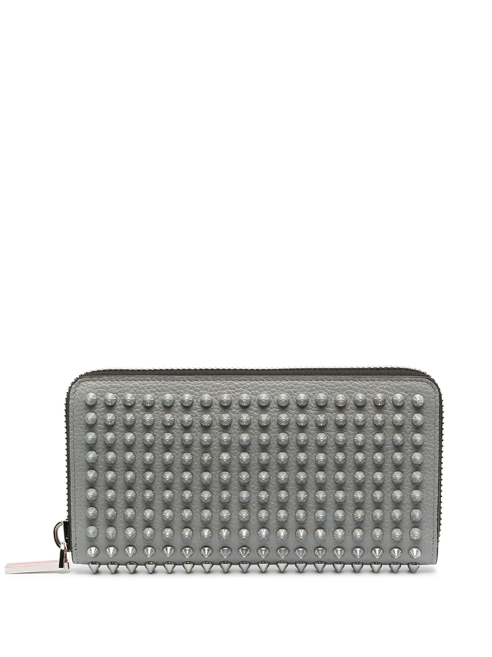 Christian Louboutin studded matte wallet | Grey | Image 1