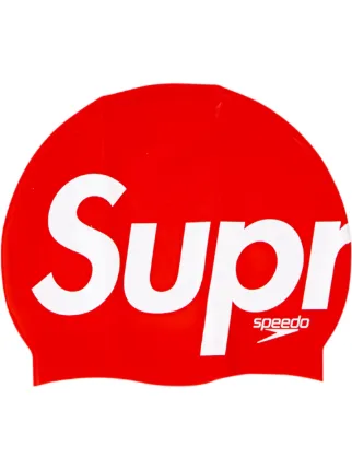 Supreme Speedo logo-print Swim Cap 
