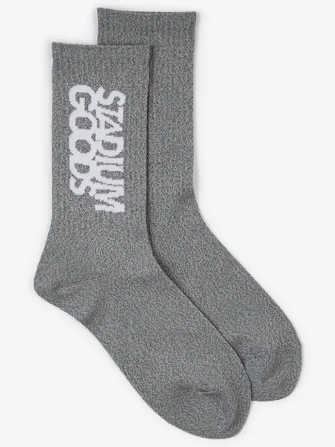 STADIUM GOODS® logo "Reflective" crew socks