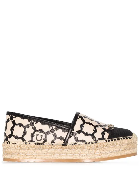 Ferragamo Gancini Galore slip-on espadrilles