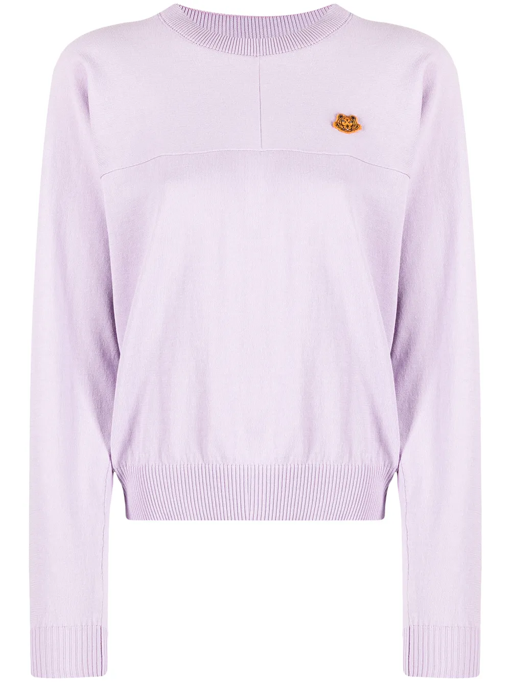 

Kenzo Tiger Crest crew-neck jumper - Purple