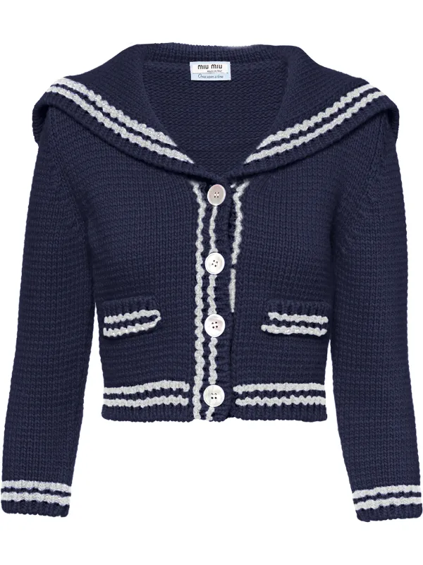 cardigan miu miu