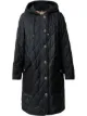 Image 1 of Burberry diamond-quilted mid-length coat