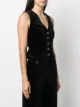 Temperley London Clove velvet waistcoat