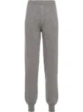 Prada tapered fleece trousers - Grey