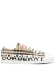 Image 1 of Burberry logo print Vintage Check sneakers