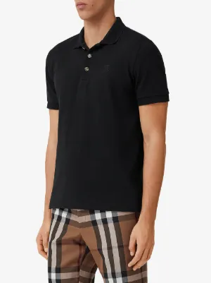 blue burberry polo shirt