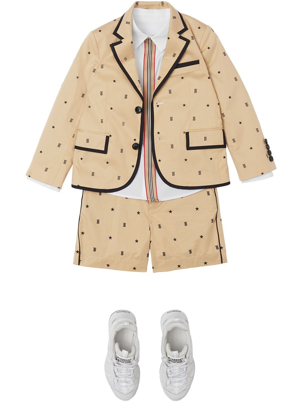 Burberry Kids Stretch blazer - Beige