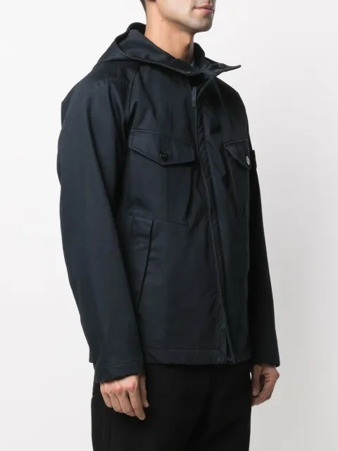 Stone Island store Jacke „RASO GOMMATO DOUBLE_GHOST PIECE“ Gr. L