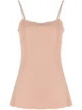 Alberta Ferretti square-neck camisole vest - Neutrals