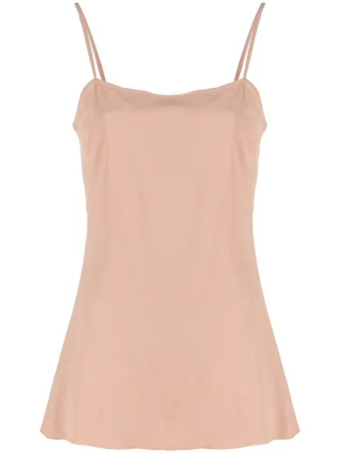 Alberta Ferretti square-neck camisole vest