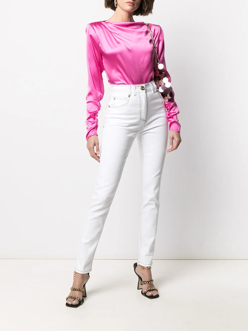 Image 2 of Balmain high-waisted skinny jeans