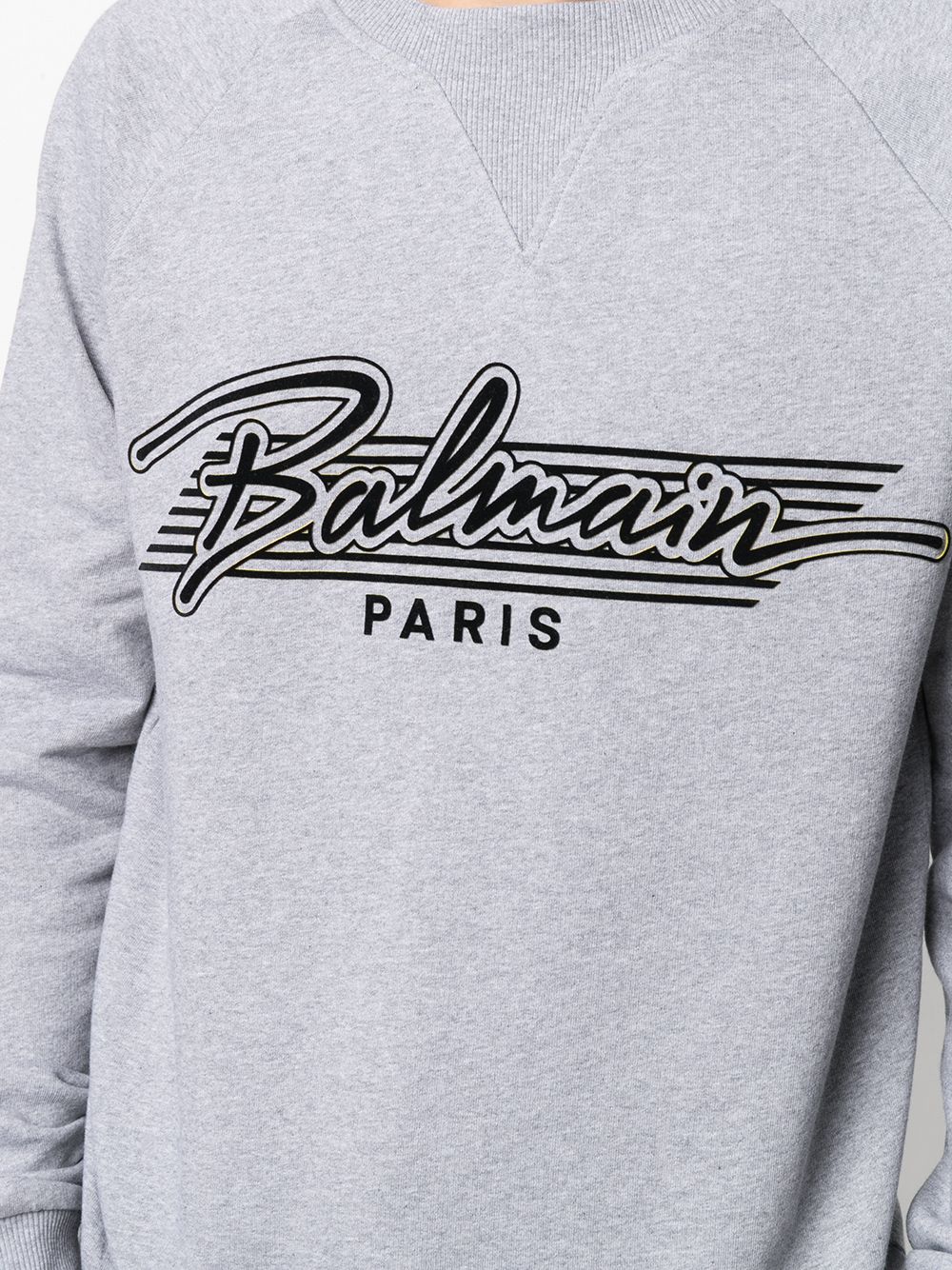 фото Balmain толстовка с фактурным логотипом