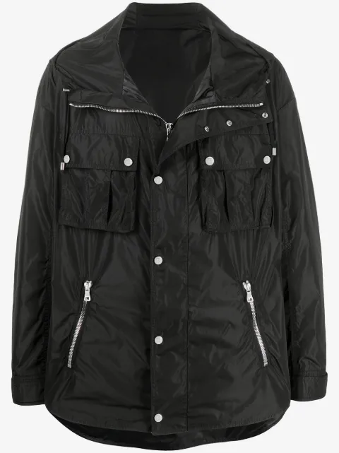 Balmain zip-front drawstring jacket
