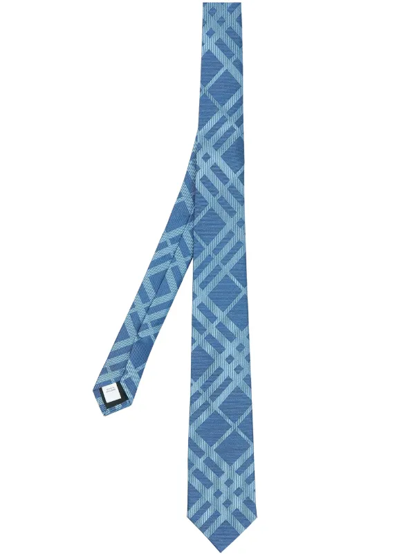 burberry print tie