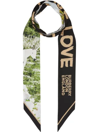 burberry scarf farfetch