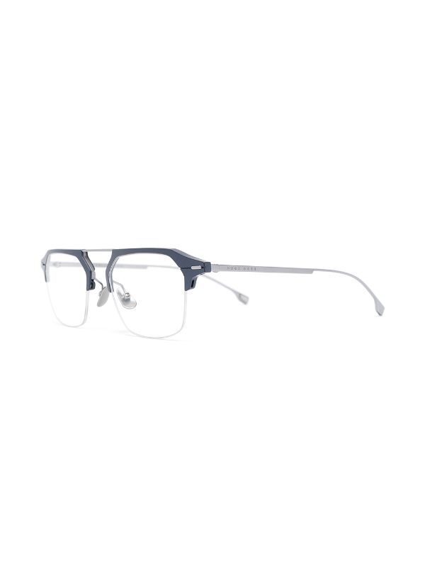 hugo boss titanium glasses