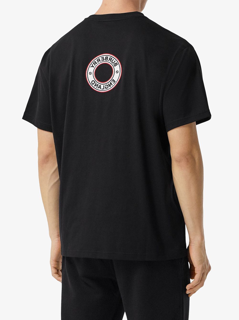 фото Burberry logo-appliqué short-sleeve t-shirt