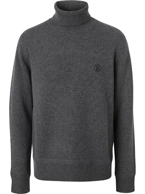 burberry grey jumper