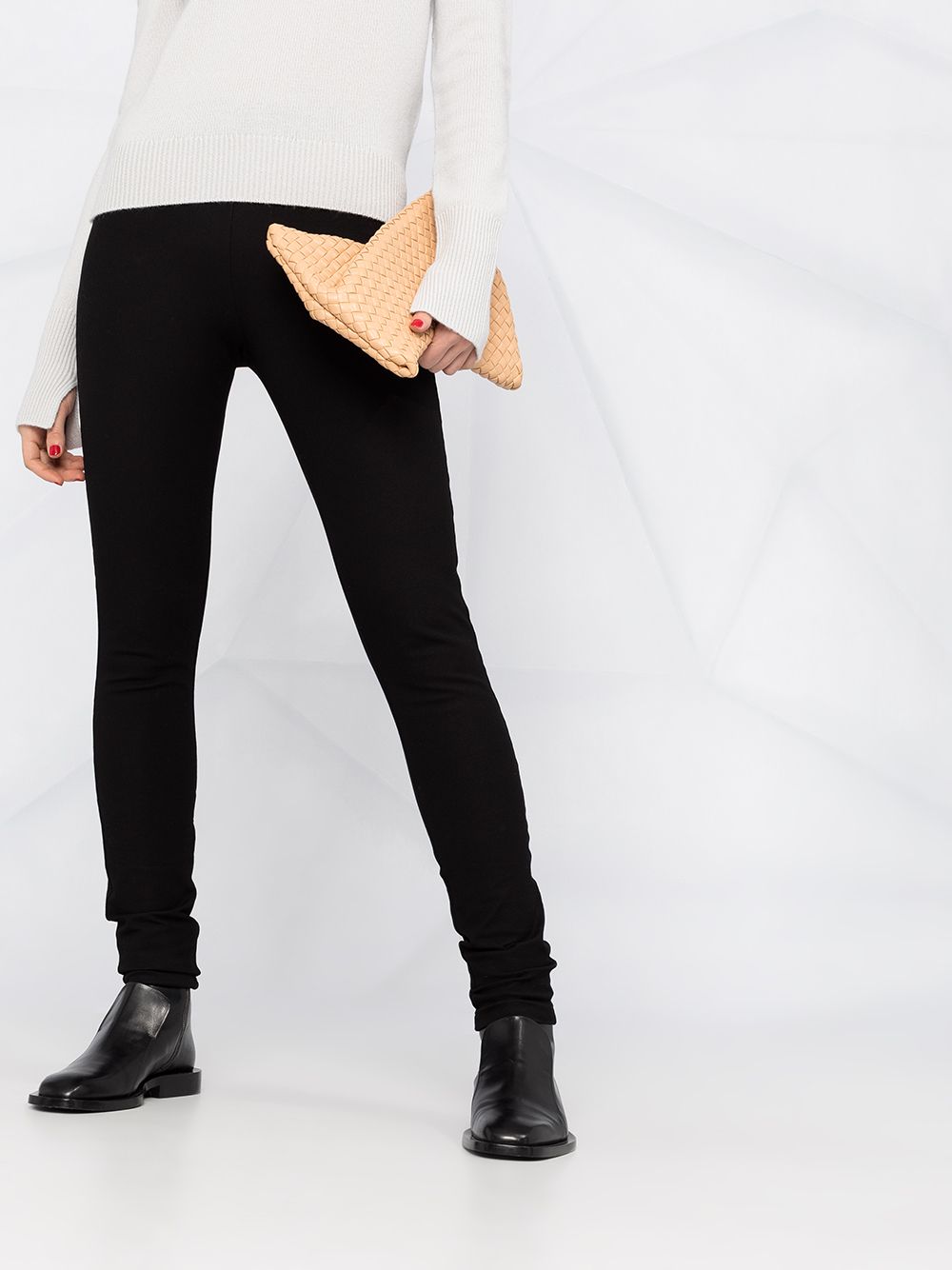 JOSEPH high-rise fitted leggings Women