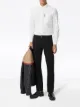 Image 2 of Burberry embroidered logo motif shirt