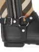 Burberry Galocha com detalhe de alça e recorte xadrez