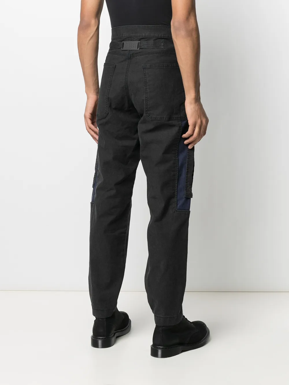 Diesel Straight jeans Zwart