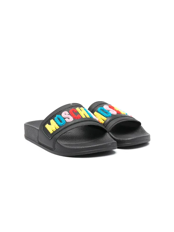 moschino slides for kids