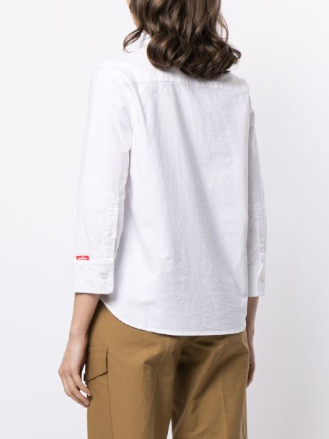 denimist frayed edge shirt