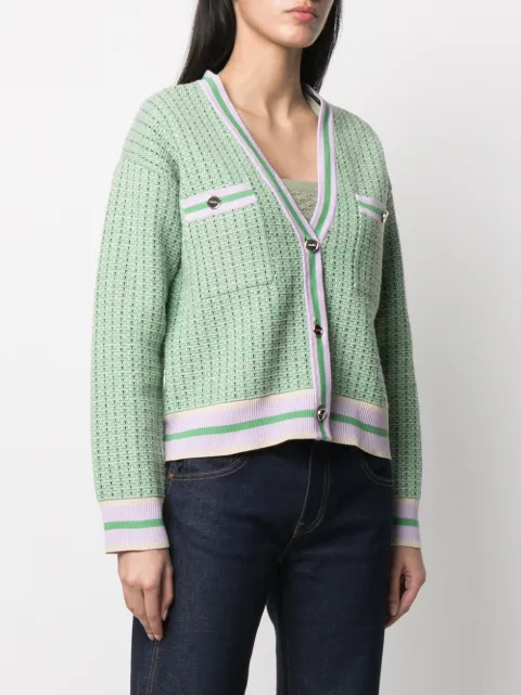 Sandro green cardigan clearance