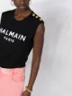 Balmain button-detailed T-shirt