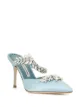 Image 2 of Manolo Blahnik crystal-embellished pointed-toe pumps
