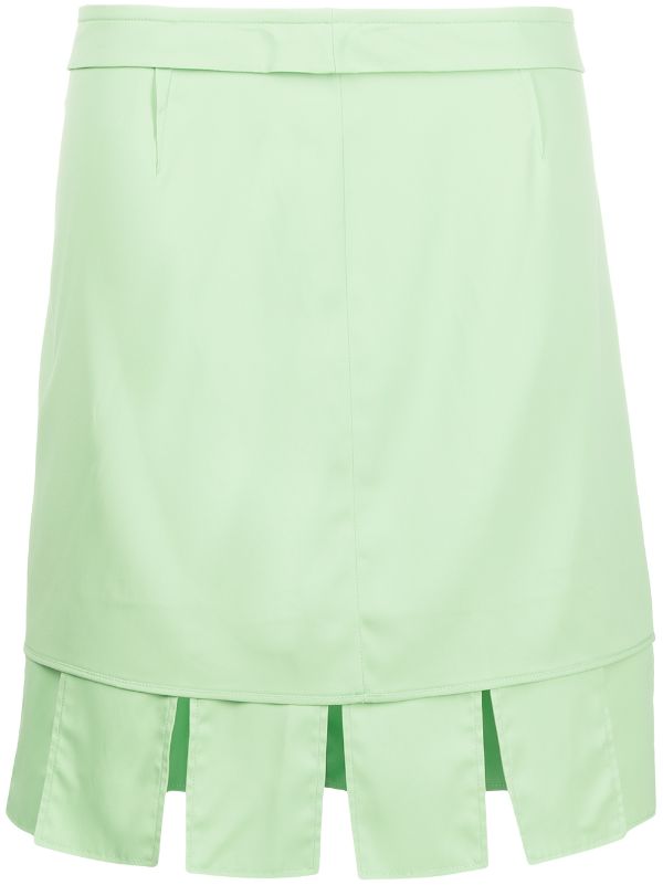 express green mini skirt