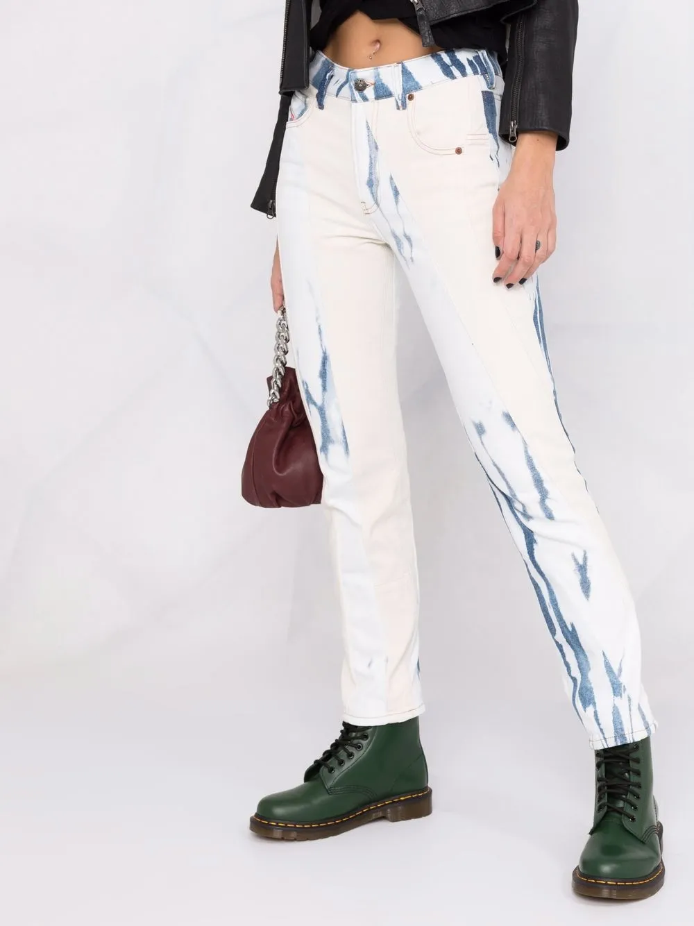 Diesel Slim-fit jeans Wit